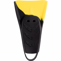 CRESSI Adult Swim Fins - Flexible Silicone for Comfortable and Durable Use, Black/Yellow, 38/40 - Pura: Designed in Italy