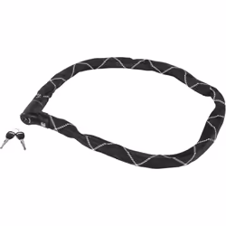 ABUS chain lock Iven Chain 8210 - bicycle lock made of hardened steel - with synthetic fibre coating - security level 10