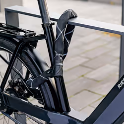 ABUS chain lock Iven Chain 8210 - bicycle lock made of hardened steel - with synthetic fibre coating - security level 10