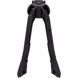 FISCHER Jumbo Two-Legged Stand, Suitable for E-Bikes, Tandems & Bicycles 27-28 Inch, 80 kg Load Capacity, Black