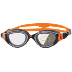 Zoggs Predator Flex Adult Swimming Goggles, UV protection swim goggles, Quick Adjust Comfort Goggles Straps, Fog Free Swim Goggle Lenses, Zoggs