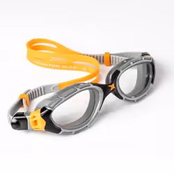 Zoggs Predator Flex Adult Swimming Goggles, UV protection swim goggles, Quick Adjust Comfort Goggles Straps, Fog Free Swim Goggle Lenses, Zoggs