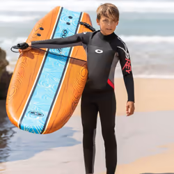 Osprey | Kids 5mm Wetsuit, Full-Length Winter Kids Neoprene Surfing Bodyboarding Wetsuit, Origin, Red