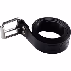 CRESSI Serpent Silicone Marseillaise Belt Black - Silicone Marseillaise Weight Belt for Free Diving, Spear Fishing, Quick Rea ...