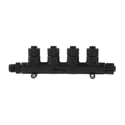 Regatta Processing NMEA 2000 (N2k) 4-Port MultiPort (Tee) T-Connector for Garmin Lowrance Simrad B&G & Navico Networks