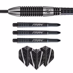 WINMAU Blackout 26 Gram Tungsten Darts Set with Flights and Shafts (Stems)