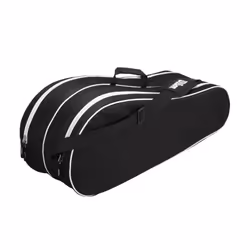 Wilson Advantage II Six Pack Tennis Bag, Black/White