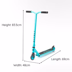 Osprey Stunt Scooter | for Kids Adults Boys Girls, Advanced Kick T-Bar Scooter with ABEC 5 Bearings, HIC Headset and Ergonomic Handlebars, RT-1440,