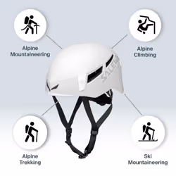 Salewa Pura Helmet, White, S/M, Unisex
