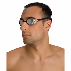 arena Cobra Core Swipe Mirror Unisex Adult Racing Swimming Goggles, Swimming Pool Goggles with Curved Mirror Lenses, Anti-Fog, UV Protection, 5