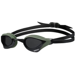 arena Cobra Core Swipe Unisex Adult Racing Swimming Goggles, Swimming Pool Goggles with Curved Lenses, Anti-Fog, UV Protection, 5 Interchangeable Nose
