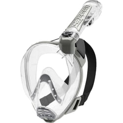 Cressi Duke Full Face Snorkel Dry Mask - Available in Standard Version or with Action Cam Holder, Adult Unisex