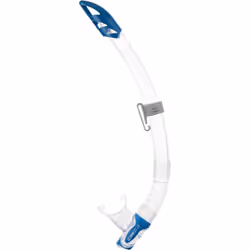 Cressi Estrella - Combo Set Mask Estrella + Snorkel Gamma, Transparent/Blue, One Size, Unisex Adult