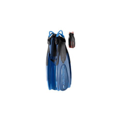 Cressi Maui Fins - Diving and Snorkelling Fins with EBS System,Black / Blue,L-XL