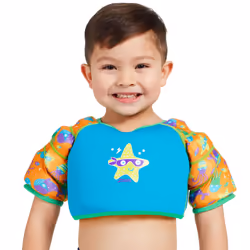 Zoggs Super Star Water Wings Vest, Blue/Orange