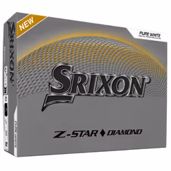 Srixon Z-STAR DIAMOND 3 - High Performance Golf Ball | Maximum Distance & Reduced Spin | FastLayer DG Core 2.0 | Spin Skin+ C ...