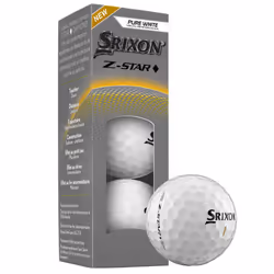 Srixon Z-STAR DIAMOND 3 - High Performance Golf Ball | Maximum Distance & Reduced Spin | FastLayer DG Core 2.0 | Spin Skin+ Cover | Exceptional