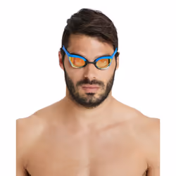 arena Cobra Ultra Swipe Mirror Unisex Adult Racing Swimming Goggles, Swimming Pool Goggles with Curved Mirror Lenses, Anti-Fog, UV Protection, 5