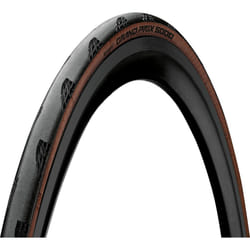 Continental Unisex's Pneu 700x28 G.Prix 5000 Noir/Beige Pneumatico, Black, Velo,101896