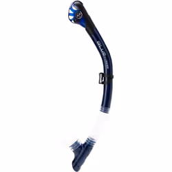 CRESSI Tino & Scilla Clear/Blue Navy - Adult Combo Set Tino Snorkeling Mask and Snorkel Scilla, Clear/Blue Navy, One Size