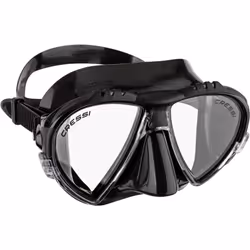 Cressi Adult Matrix Snorkelling Mask - Black