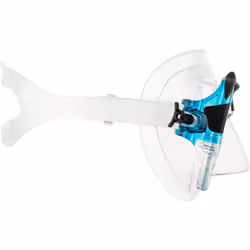 Cressi Adult Matrix Snorkelling Mask - Clear/Aquamarine