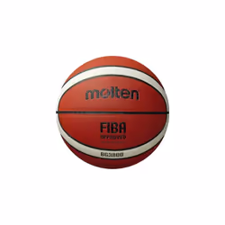 Molten BG3800 Basketball, Indoor, FIBA Approved, Composite Leather, Size 5, Orange/Ivory, Suitable For Boys Age 7, 8, 9, 10 & ...