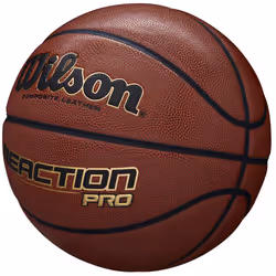 Wilson Reaction Pro Basketball, Brown, 6