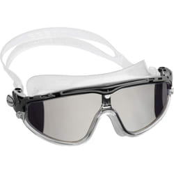 Cressi - Skylight Goggles Sil ,Clear/Frame Black Grey Mirrored Lens