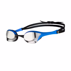 arena Cobra Ultra Swipe Mirror Unisex Adult Racing Swimming Goggles, Swimming Pool Goggles with Curved Mirror Lenses, Anti-Fo ...