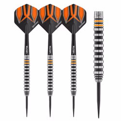 WINMAU Darts Fury 22g Tungsten Darts Set with Prism Flights & Vecta Shafts - Professional High-Performance for Precision, Accuracy, Durability &