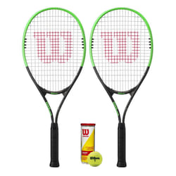 Wilson 2 x Pro Staff Precision XL Tennis Rackets + 3 Tennis Balls