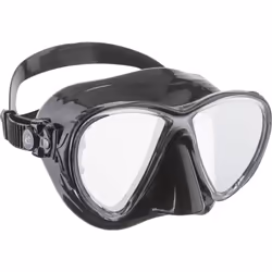Cressi Big Eyes Evolution Mask & Alpha Ultra Dry Snorkel - Dive Combo Set, One Size, Black/HD Mirrored Lens, Adult Unisex