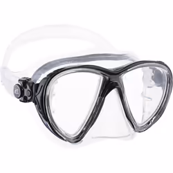 Cressi Big Eyes Evolution Plus Kappa Ultra Dry Combo Diving Set (Made in Italy), Clear/Black
