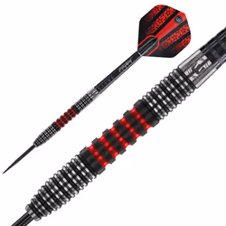 WINMAU Joe Cullen 23 Gram Tungsten Darts with Prism Flights and Shafts (Stems)