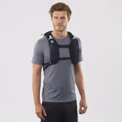 Salomon Agile 12 Unisex Hydration Vest, Trail Running, MTB, Running, Hiking, Dynamic Comfort, Quick Access, and Multi-purpose, Black