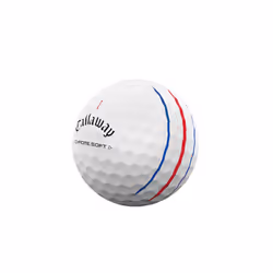 Callaway Golf Chrome Soft Premium Tour Golf Ball 2024 White Triple Track