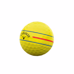 Callaway Golf Chrome Soft Premium Tour Golf Ball 2024 Yellow 360 Triple Track