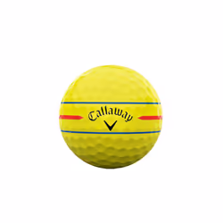 Callaway Golf Chrome Soft Premium Tour Golf Ball 2024 Yellow 360 Triple Track