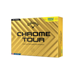 Callaway Golf Chrome Tour Premium Golf Ball 2024, Yellow