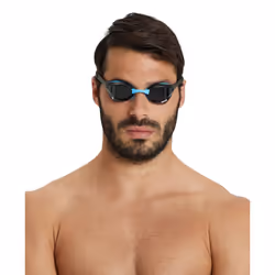 arena Cobra Ultra Swipe Unisex Adult Racing Swimming Goggles, Swimming Pool Goggles with Curved Lenses, Anti-Fog, UV Protection, 5 Interchangeable