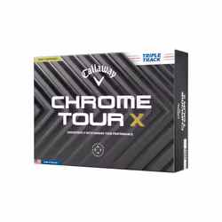 Callaway Golf Chrome Tour X Premium Golf Ball 2024, White
