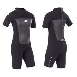 Osprey Women's Shorty 3 mm Summer Wetsuit, Adult Short Sleeve Neoprene Surfing Diving Wetsuit, Origin, Multiple Colours, S