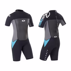 Osprey Women's Osp L - Origin Shorty Wetsuit, Black Blue, L UK