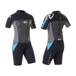 Osprey Women's Osp L - Origin Shorty Wetsuit, Black Blue, XS UK
