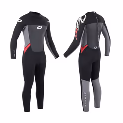 Osprey Men's Full Length 3 mm Summer Wetsuit, Adult Neoprene Surfing Diving Wetsuit, Origin, Red, L
