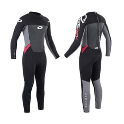 Osprey Men's Full Length 3 mm Summer Wetsuit, Adult Neoprene Surfing Diving Wetsuit, Origin, Red, L