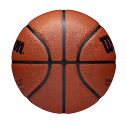 Wilson Basketball, NBA Authentic Series Model, Indoor/Outdoor, Mixed Leather, Size: 7, Brown