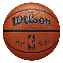 Wilson Basketball, NBA Authentic Series Model, Outdoor, Tackskin Rubber, Size: 7, Brown