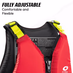 Osprey | Adult Buoyancy Aid 50N, PFD Swim Vest, Waterproof Float Jacket for Watersports, Paddleboarding and Kayaking Red L/XL